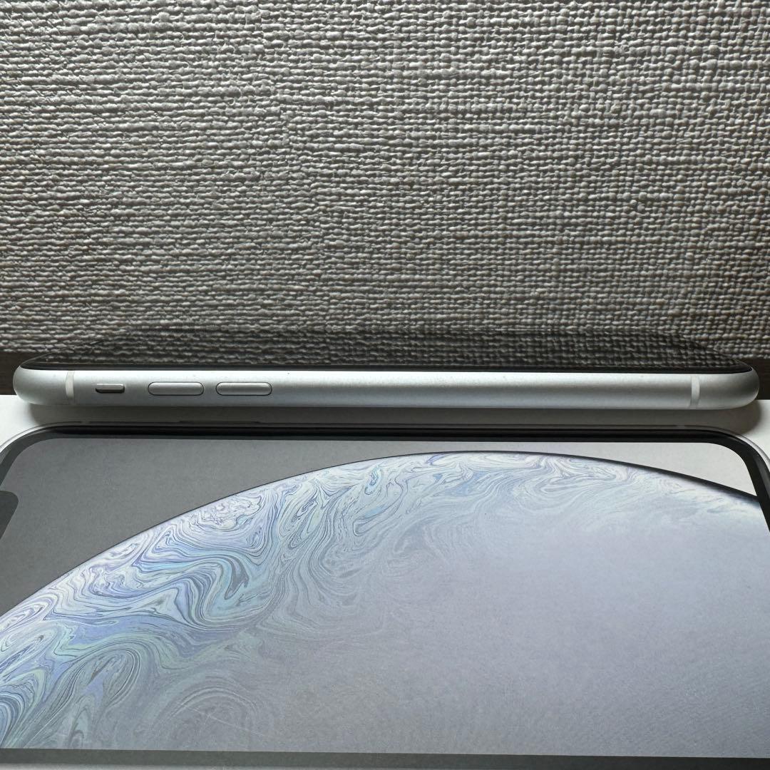 訳あり iPhone XR ホワイト 64GB FaceID不可