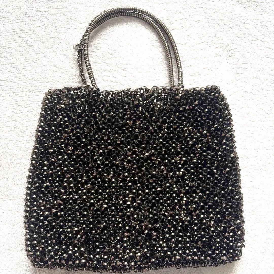 【希少✨】ANTEPRIMA アンテプリマ　ハンドバッグ ビジュー　ビーズ装飾