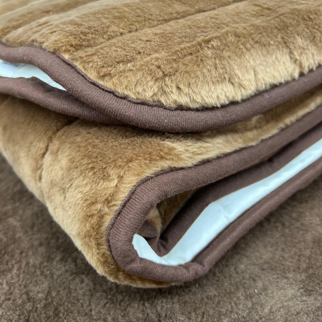 西川　あったか毛布敷きパッド　アクリル100% 100×205 日本製