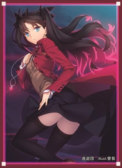 スリーブ COMIC1 逸遊団 fate 黒セイバー オルタ 遠坂凛 スリーブ