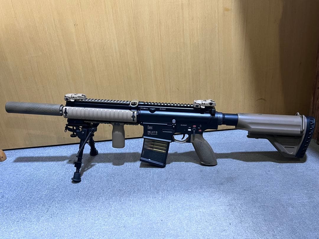 東京マルイ HK417D 次世代電動ガン アーリーバリアント マガジン4本付き