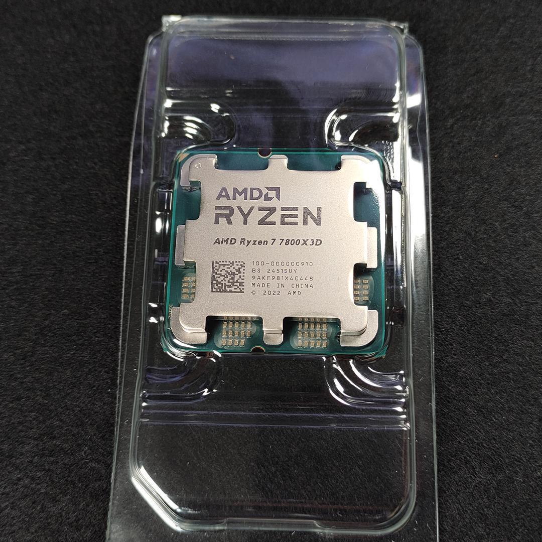 【新品未使用】AMD Ryzen 7 7800X3D