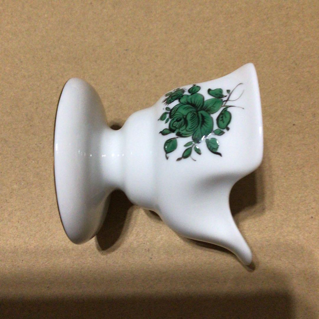 未使用 アウガルテン マリアテレジア キャンドルスタンド 小皿 小冊子 セット