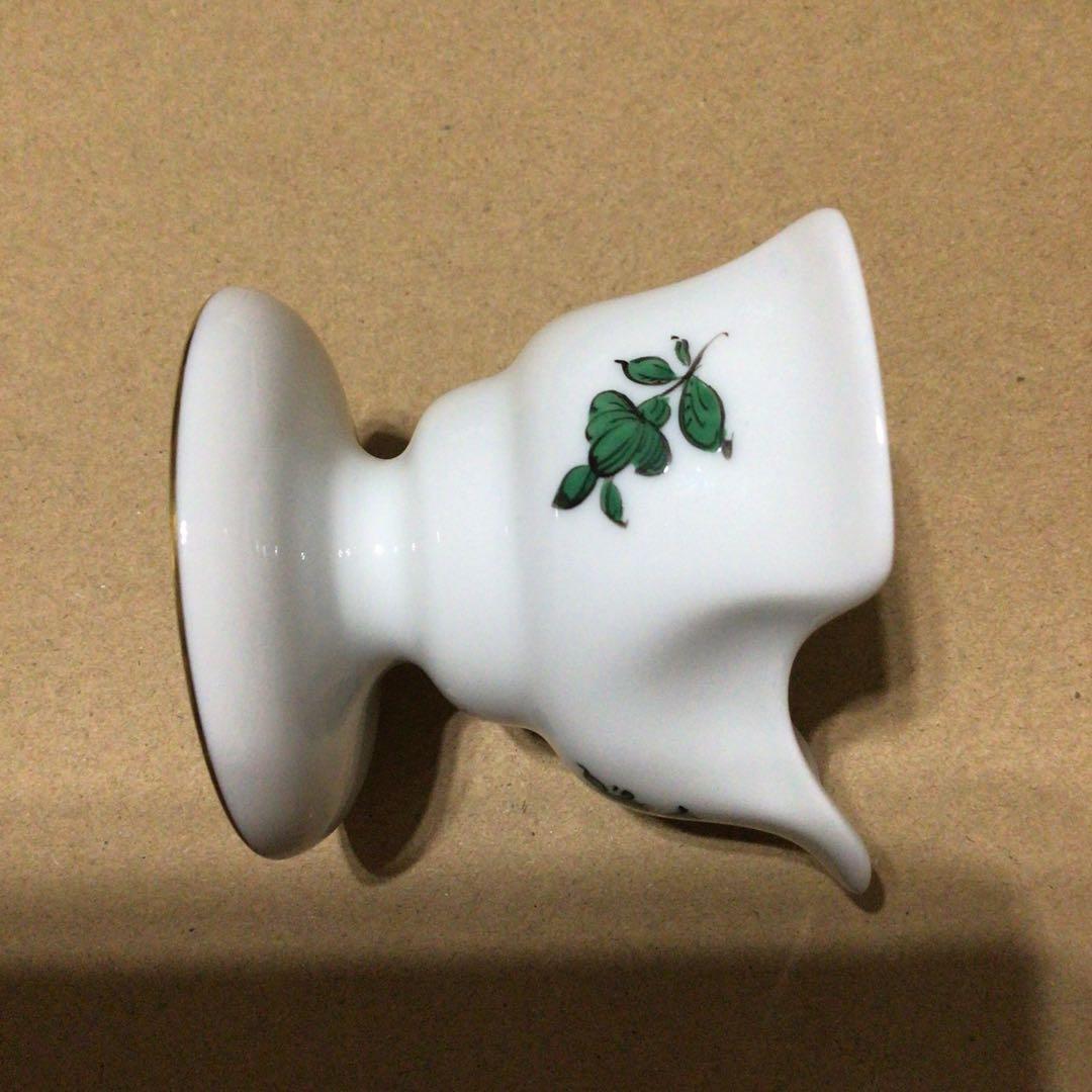 未使用 アウガルテン マリアテレジア キャンドルスタンド 小皿 小冊子 セット