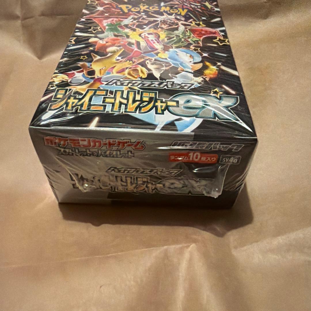 【新品未開封・シュリンク付き】ポケモンカード シャイニートレジャーex BOX