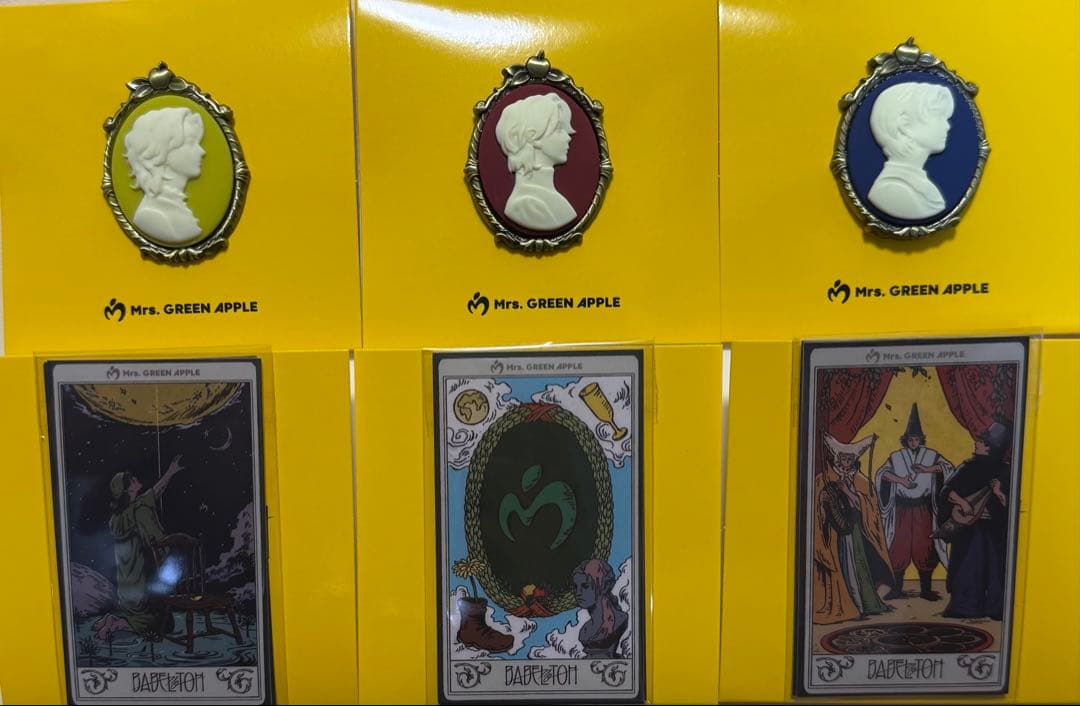 バベル ガチャ カメオ ステッカー コンプ ミセスグリーンアップル