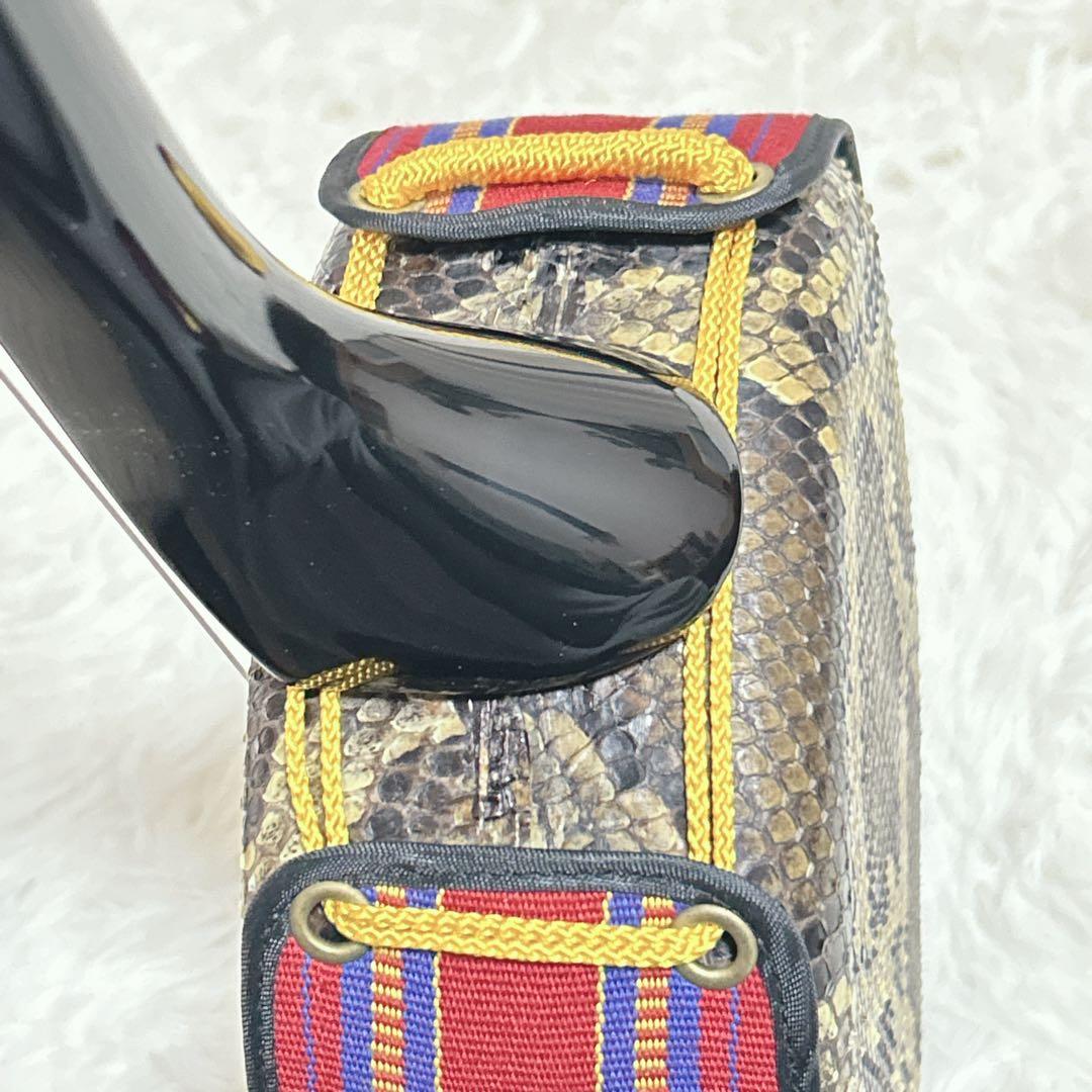 高級　本蛇皮 沖縄三線 蛇皮 三味線 和楽器 民族楽器 伝統楽器