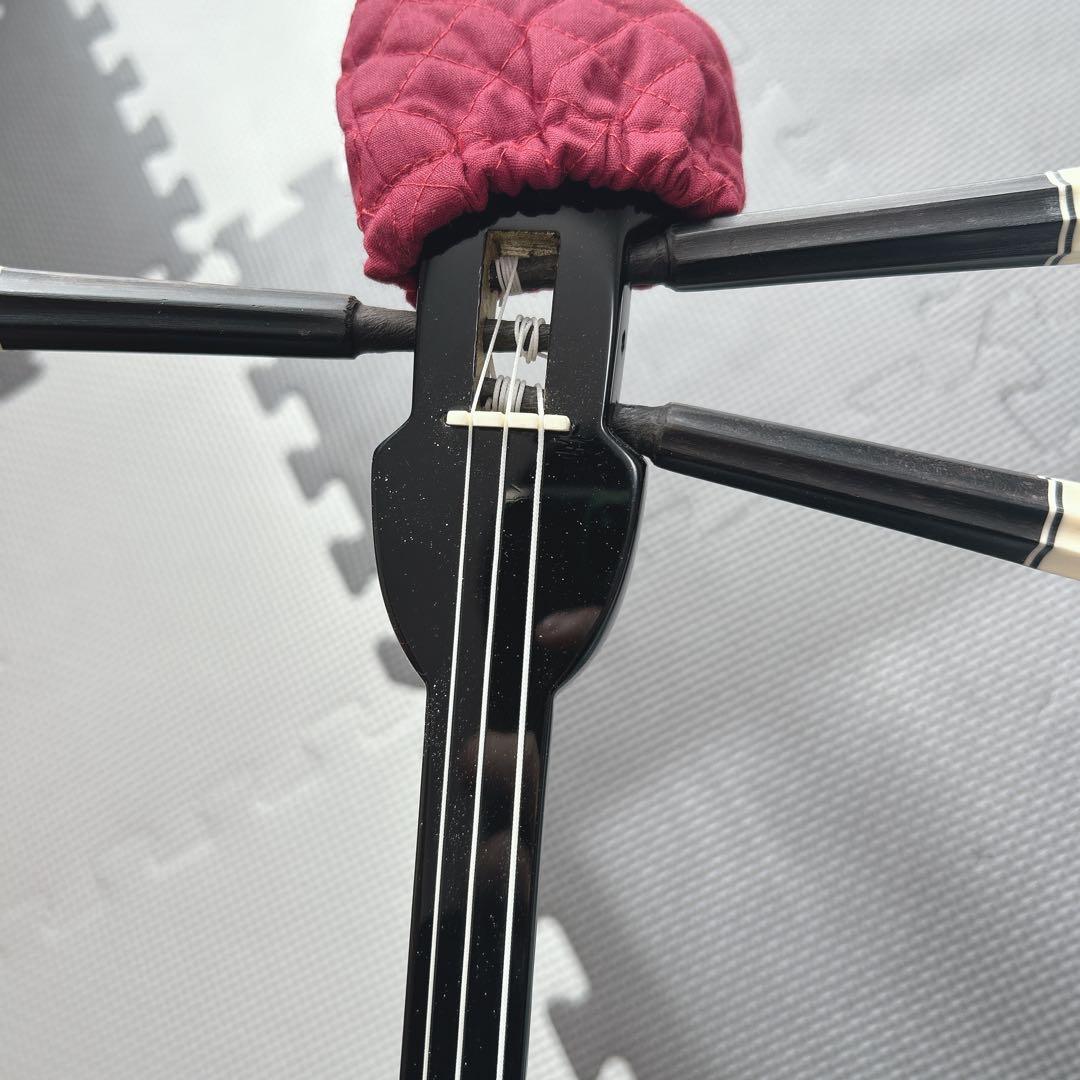 高級　本蛇皮 沖縄三線 蛇皮 三味線 和楽器 民族楽器 伝統楽器