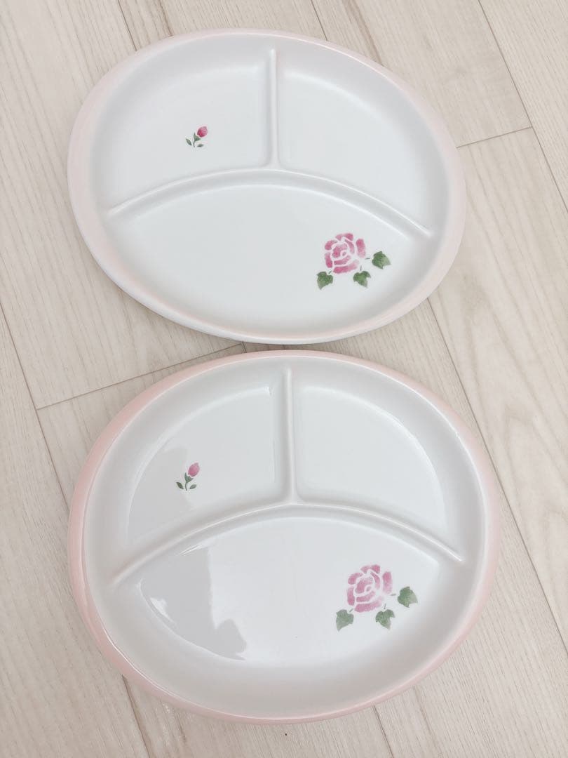 2枚セット マニーローズ ヴァリエプレート　ランチプレート