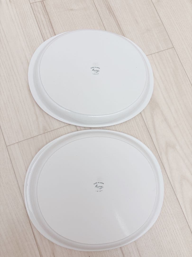 2枚セット マニーローズ ヴァリエプレート　ランチプレート