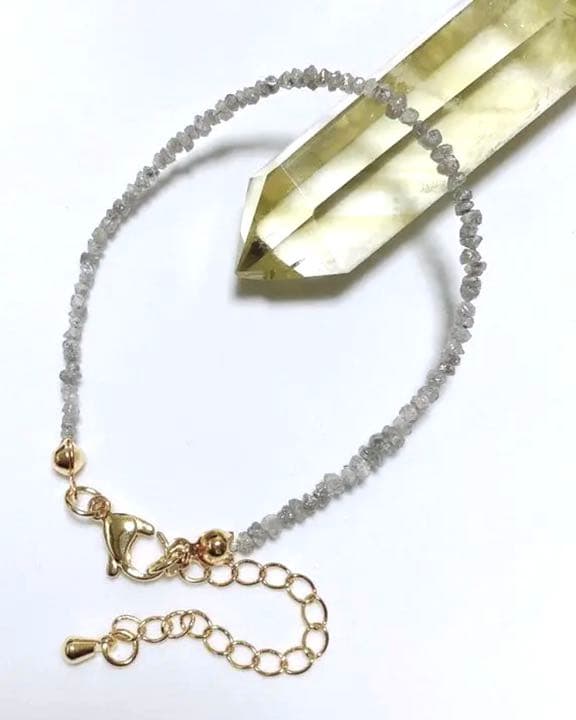 C075. シルバーダイヤモンド ブレスレット