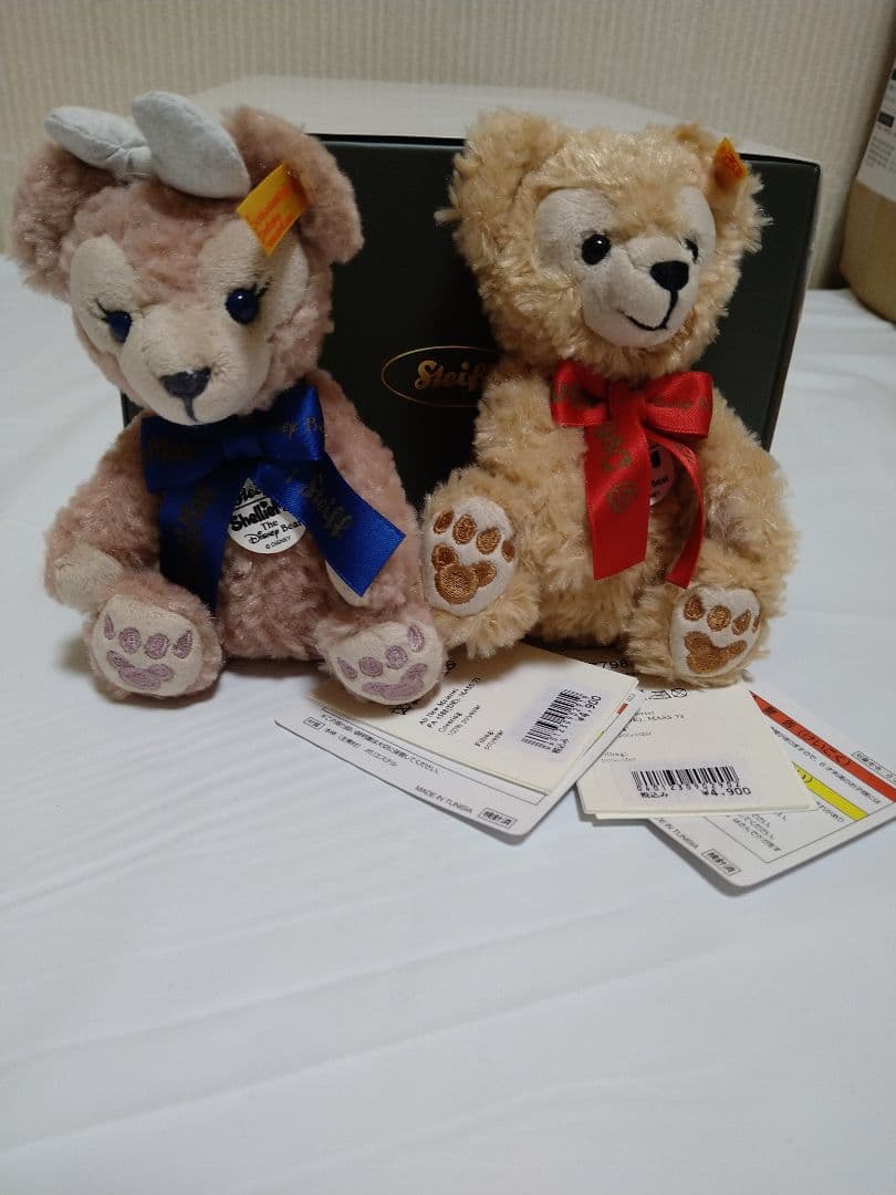 シュタイフ ディズニーシー２０周年 ダッフィー・ ダッフィー・シェリーメイ