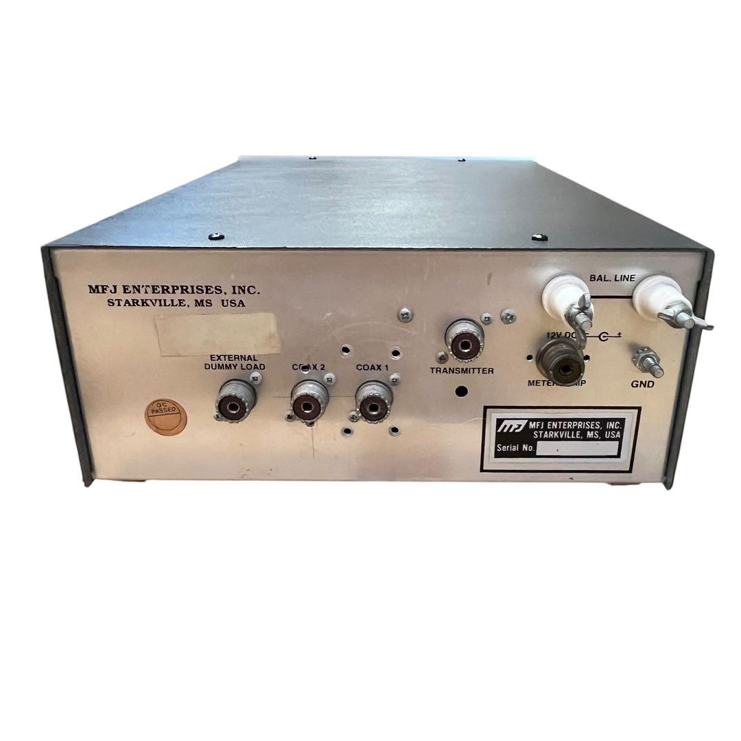 【動作品】 MFJ-986 (3kW ローラーインダクターチューナー）