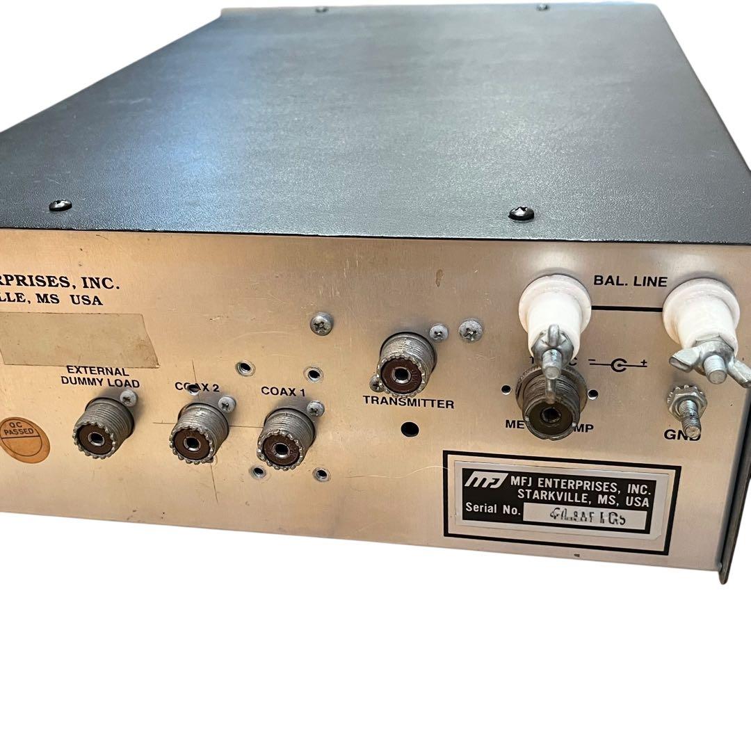 【動作品】 MFJ-986 (3kW ローラーインダクターチューナー）