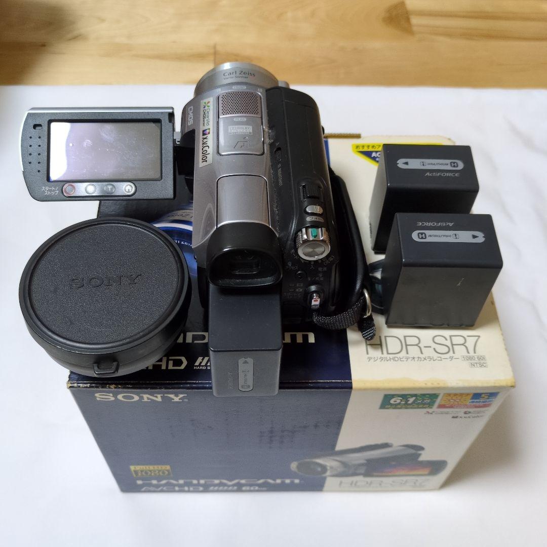 SONY ハンディカムHDR-SR7+コンバージョンレンズVLCHG0737C