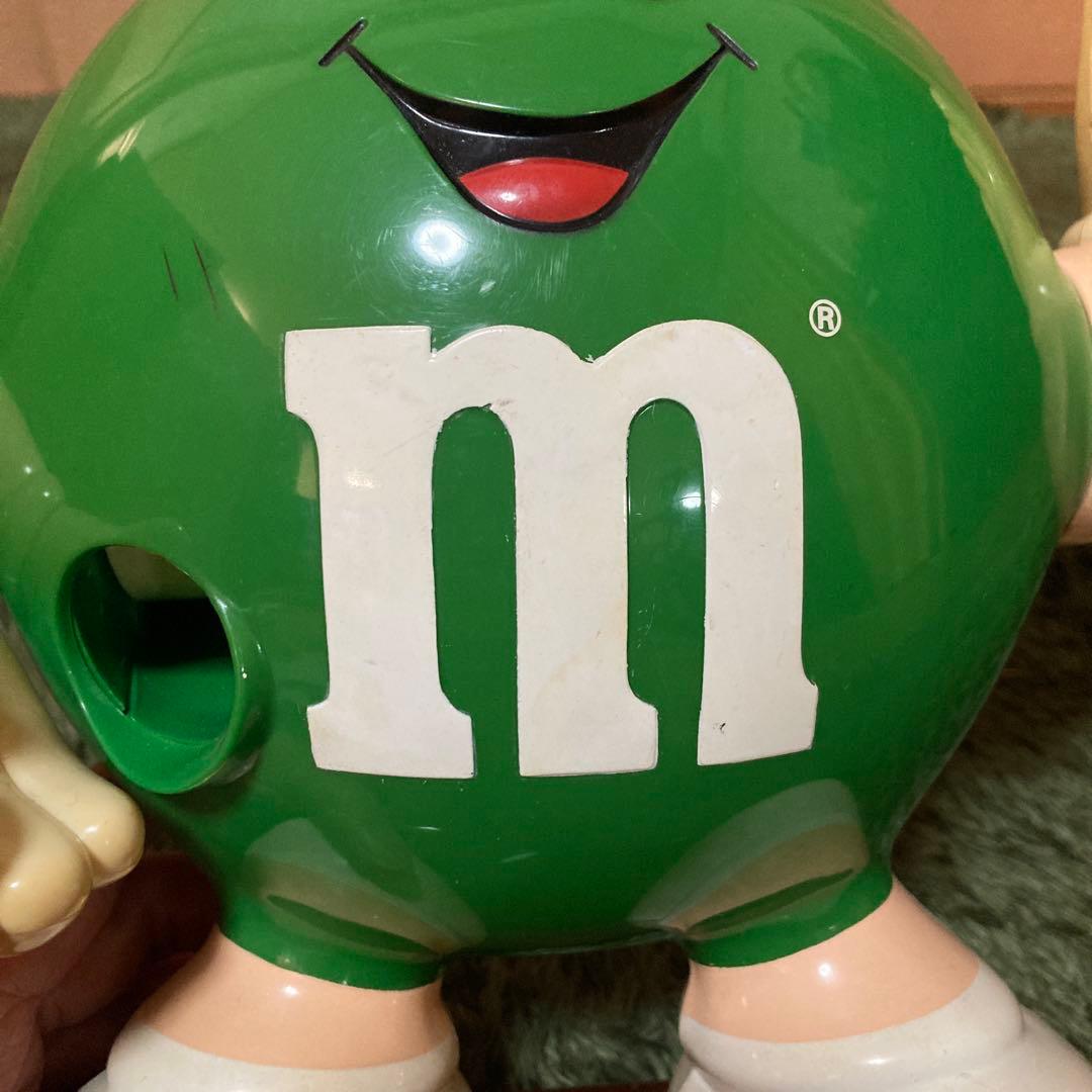 M&M's グリーンキャラクター お菓子入れ