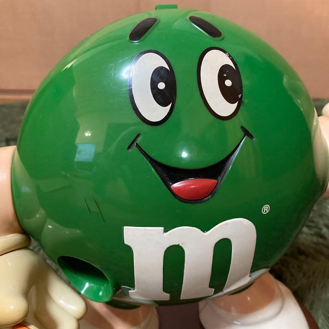 M&M's グリーンキャラクター お菓子入れ