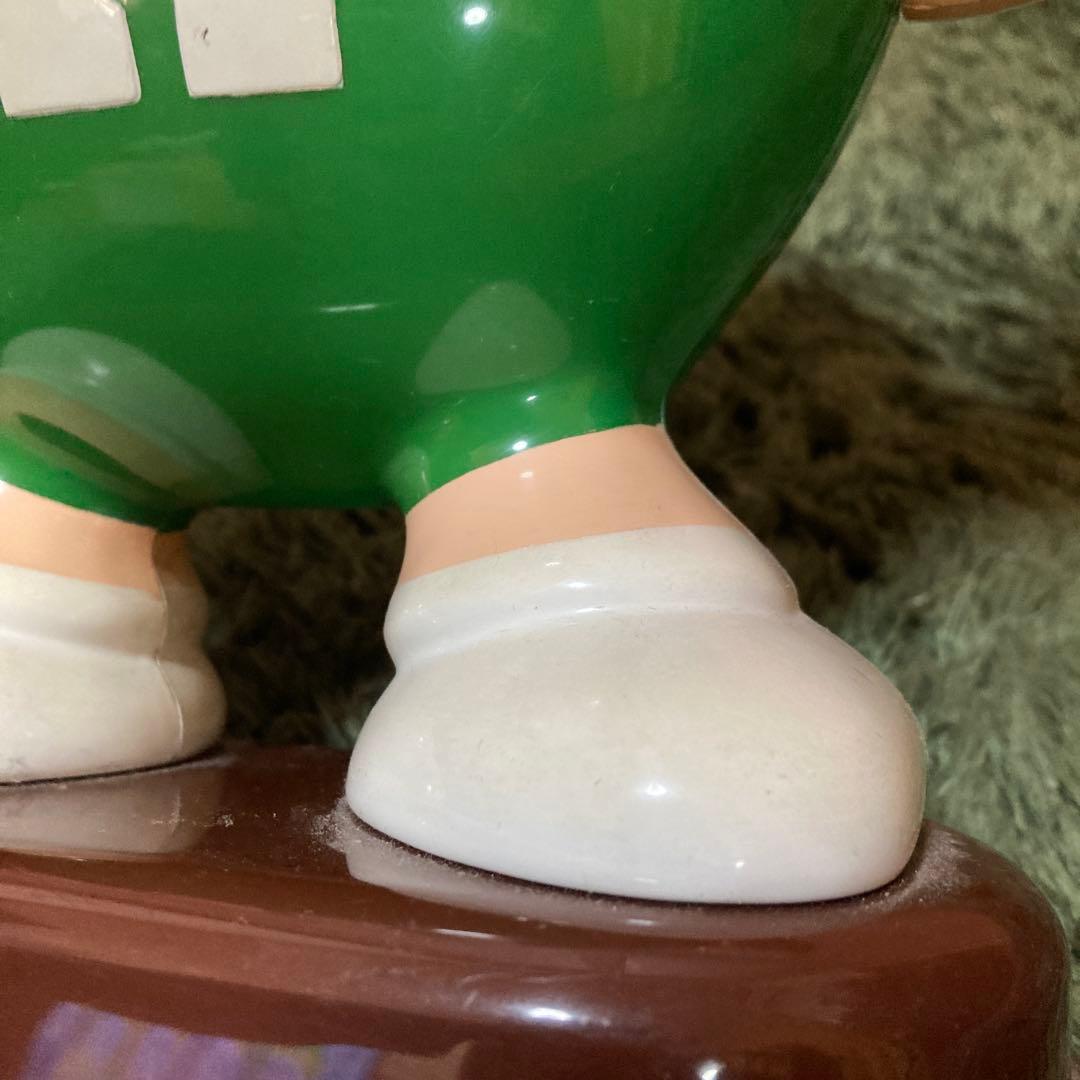 M&M's グリーンキャラクター お菓子入れ