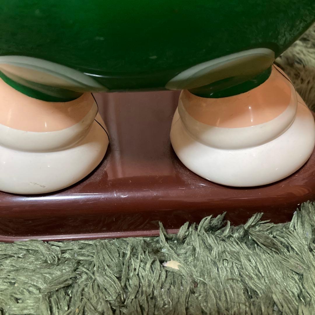 M&M's グリーンキャラクター お菓子入れ