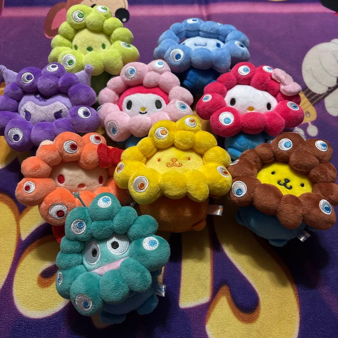 関西万博限定 カラナビ付きミャクミャクなりきりぬいぐるみ　ほぼ全種