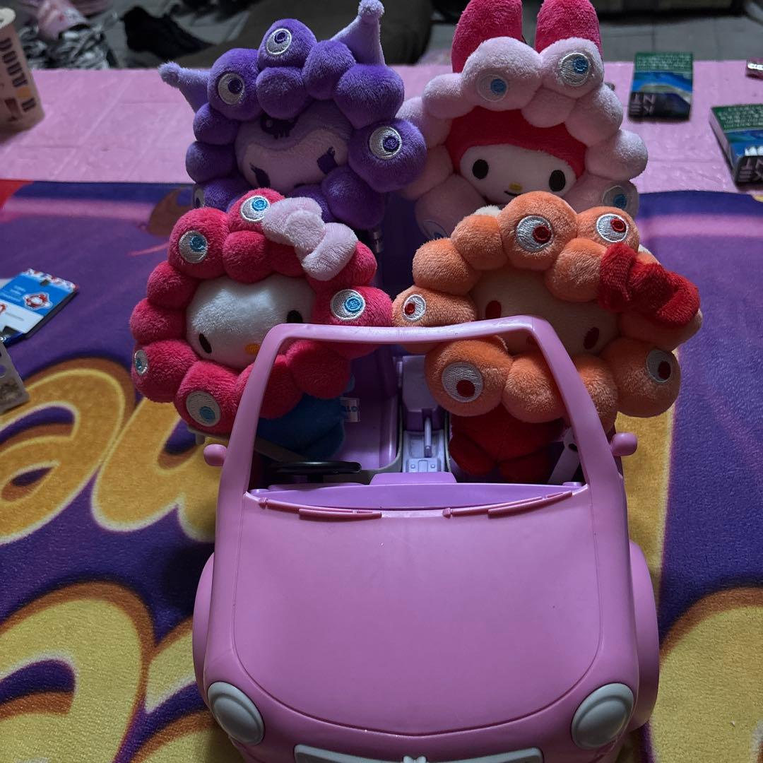 関西万博限定 カラナビ付きミャクミャクなりきりぬいぐるみ　ほぼ全種