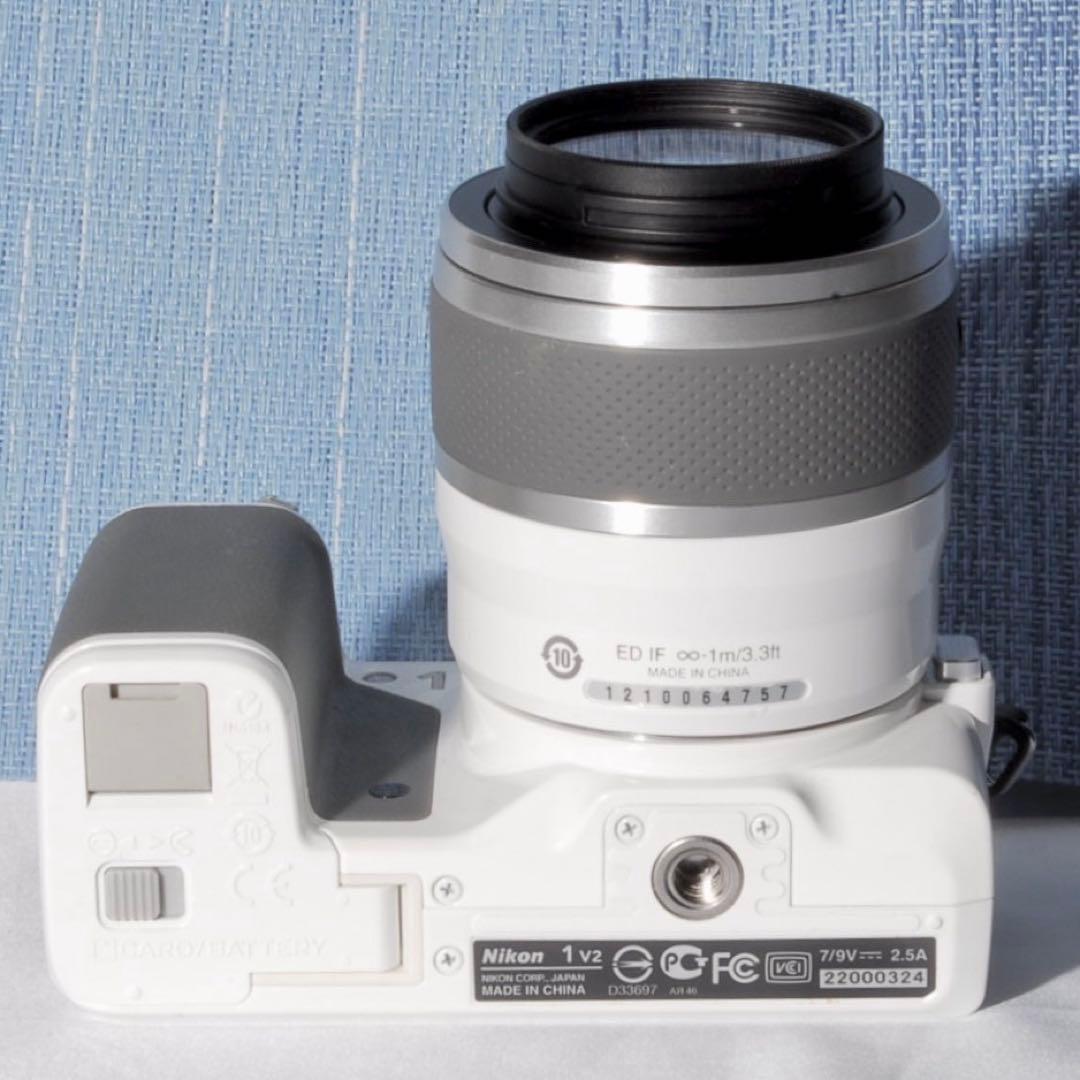 ♥️描写力抜群♥️ニコン Nikon 1 V2 標準レンズセット 32GBカード