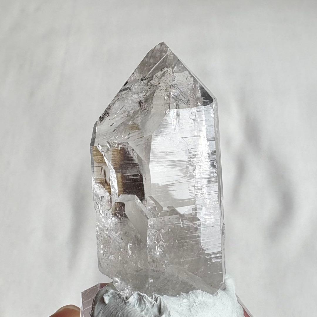 【最終値下げ】イタリア モンブラン クォーツ ポイント 水晶 鉱物標本 原石