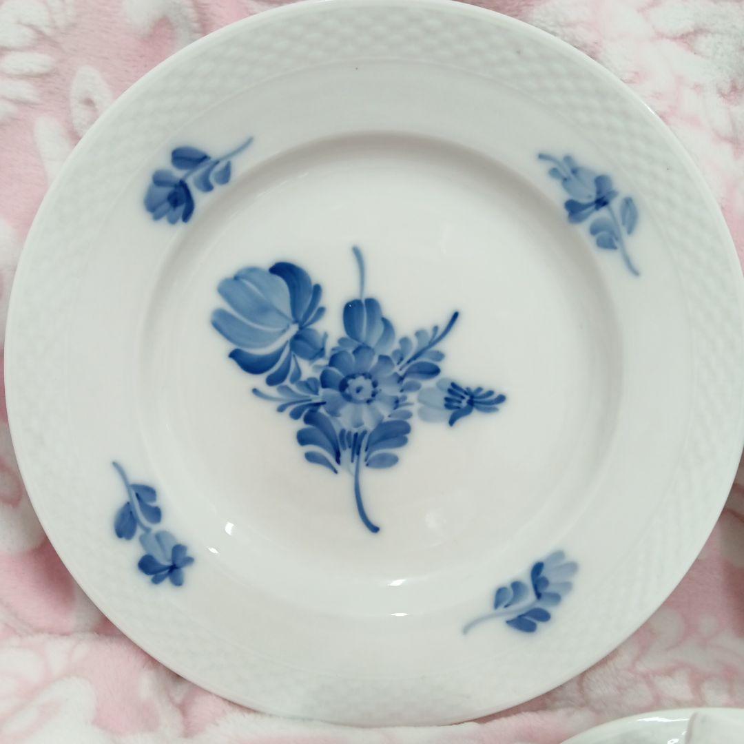 ☆廃盤希少☆ ロイヤルコペンハーゲンブルーフラワー　皿　カップアンドソーサー