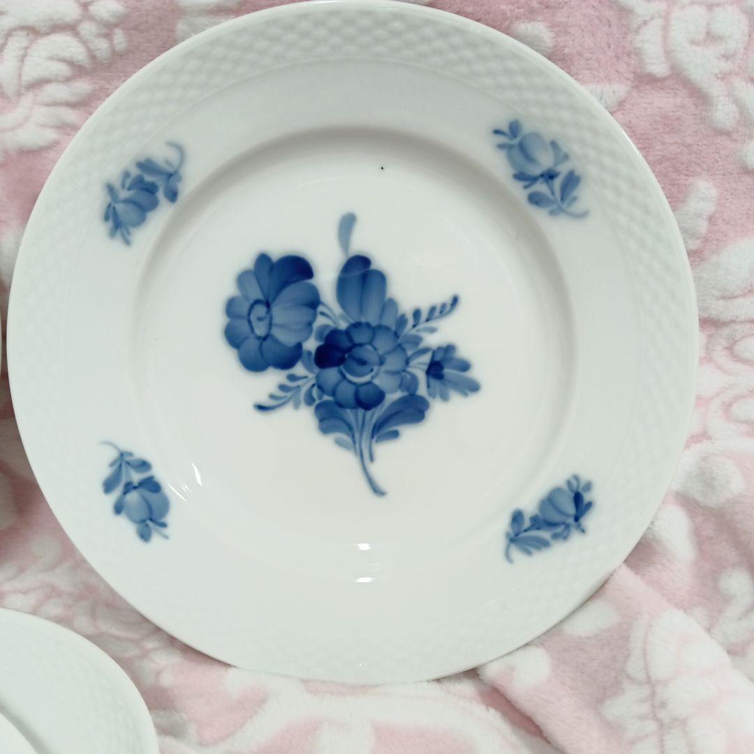 ☆廃盤希少☆ ロイヤルコペンハーゲンブルーフラワー　皿　カップアンドソーサー