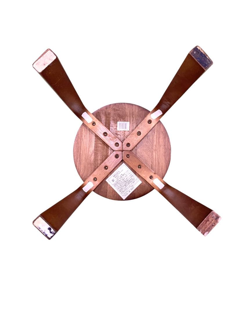 北欧風 木製スツール 木製チェア ×5脚