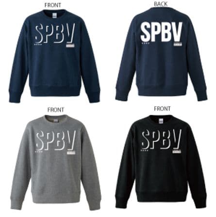 SUPER BEAVER SPBVロゴトレーナー 黒L