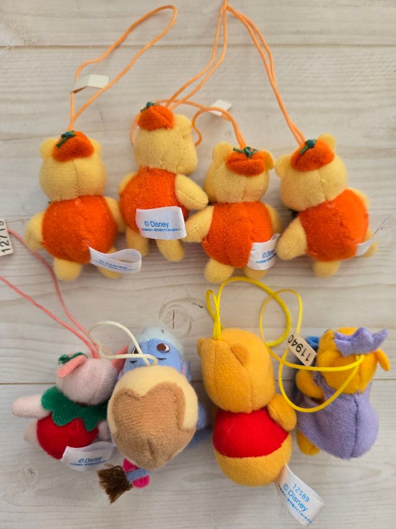 ディズニー 廃盤 SEGA くまのプーさん ぬいぐるみ ストラップ 非売品