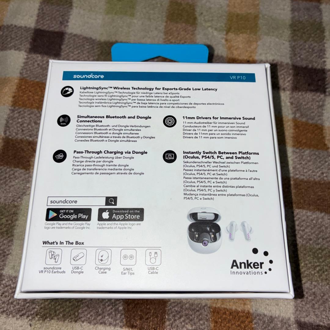 Soundcore ワイヤレスイヤフォン VR P10