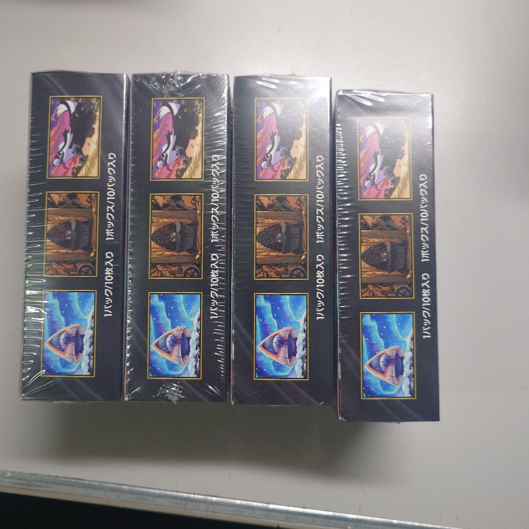 ポケカ　メガドリームex　未開封シュリンク付 4box