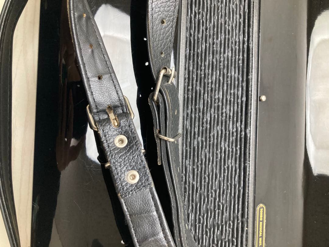 TOMBO アコーディオン　J-80 34鍵　80ベース　ハードケース付き