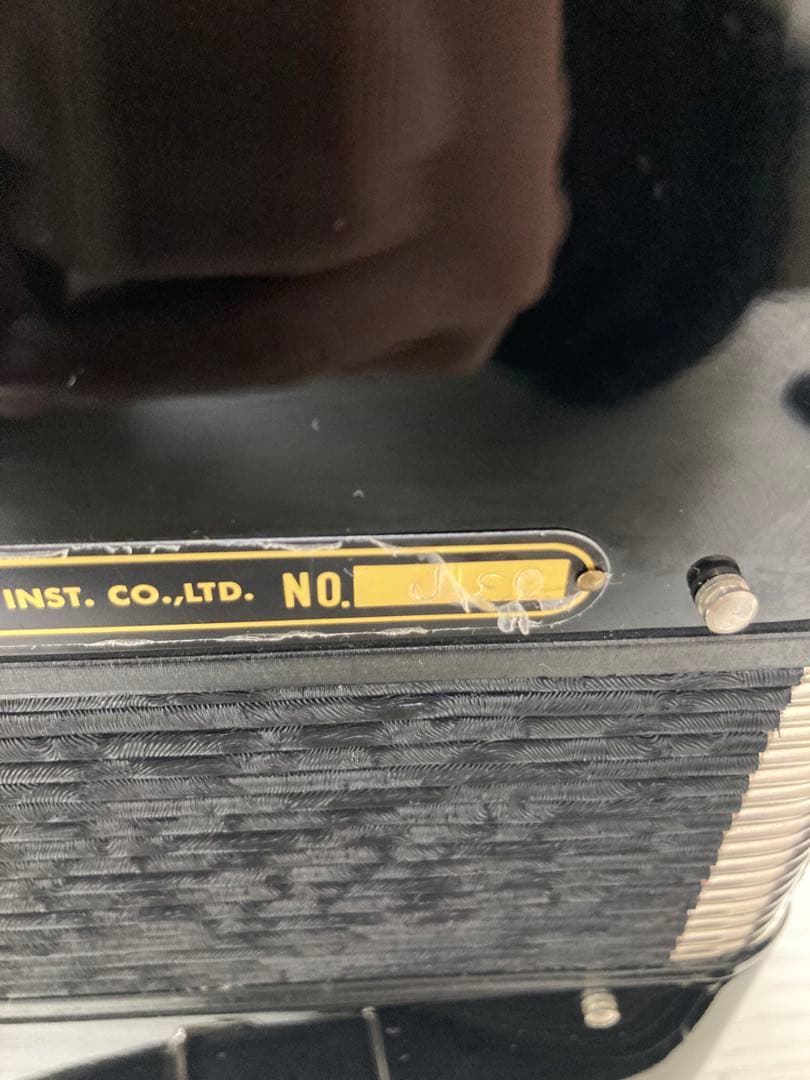 TOMBO アコーディオン　J-80 34鍵　80ベース　ハードケース付き