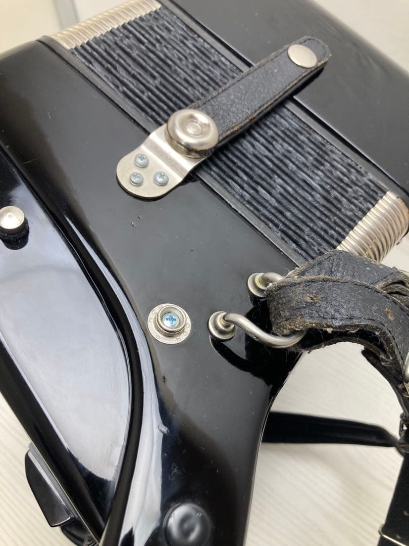 TOMBO アコーディオン　J-80 34鍵　80ベース　ハードケース付き