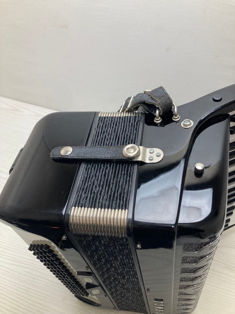 TOMBO アコーディオン　J-80 34鍵　80ベース　ハードケース付き