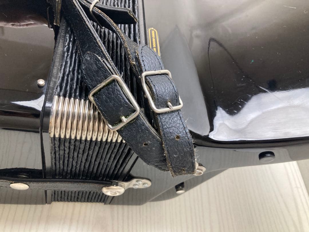 TOMBO アコーディオン　J-80 34鍵　80ベース　ハードケース付き