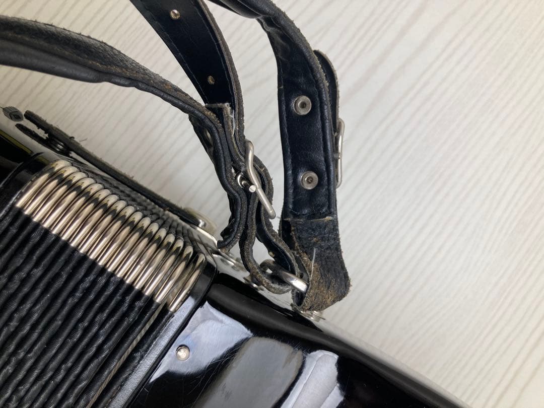 TOMBO アコーディオン　J-80 34鍵　80ベース　ハードケース付き