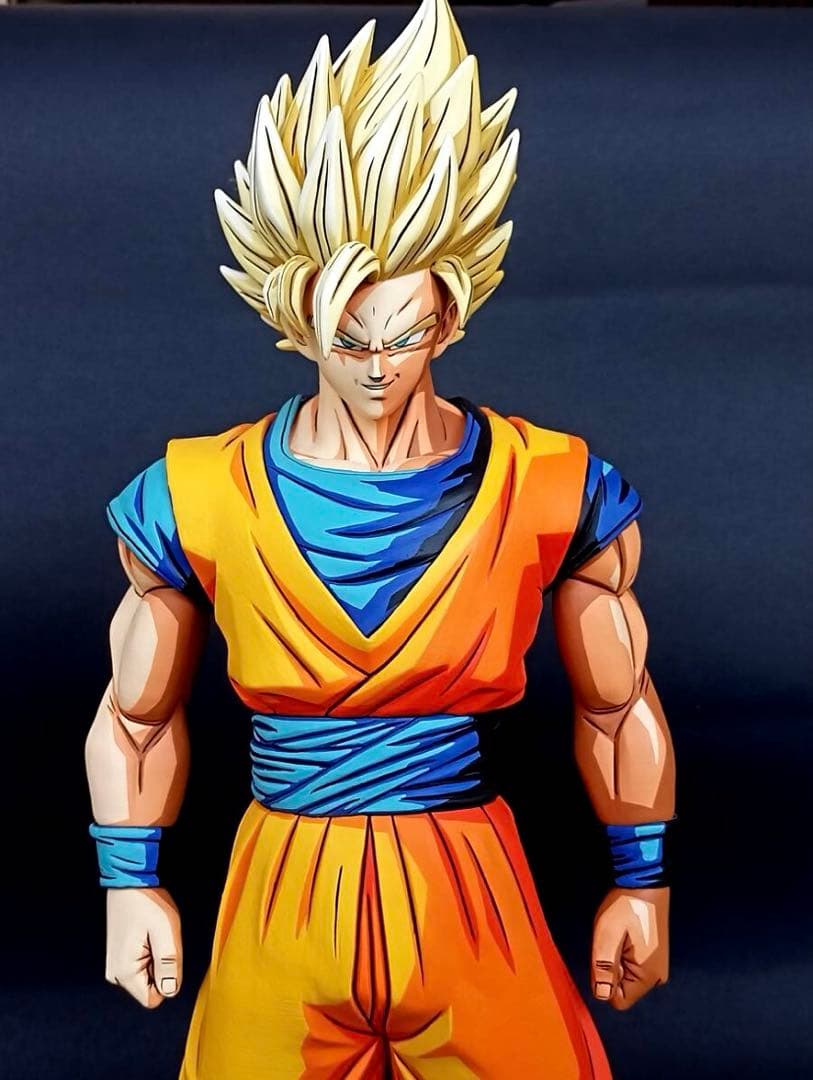 リペイント　二次元彩色　ドラゴンボール　超サイヤ人2 孫悟空