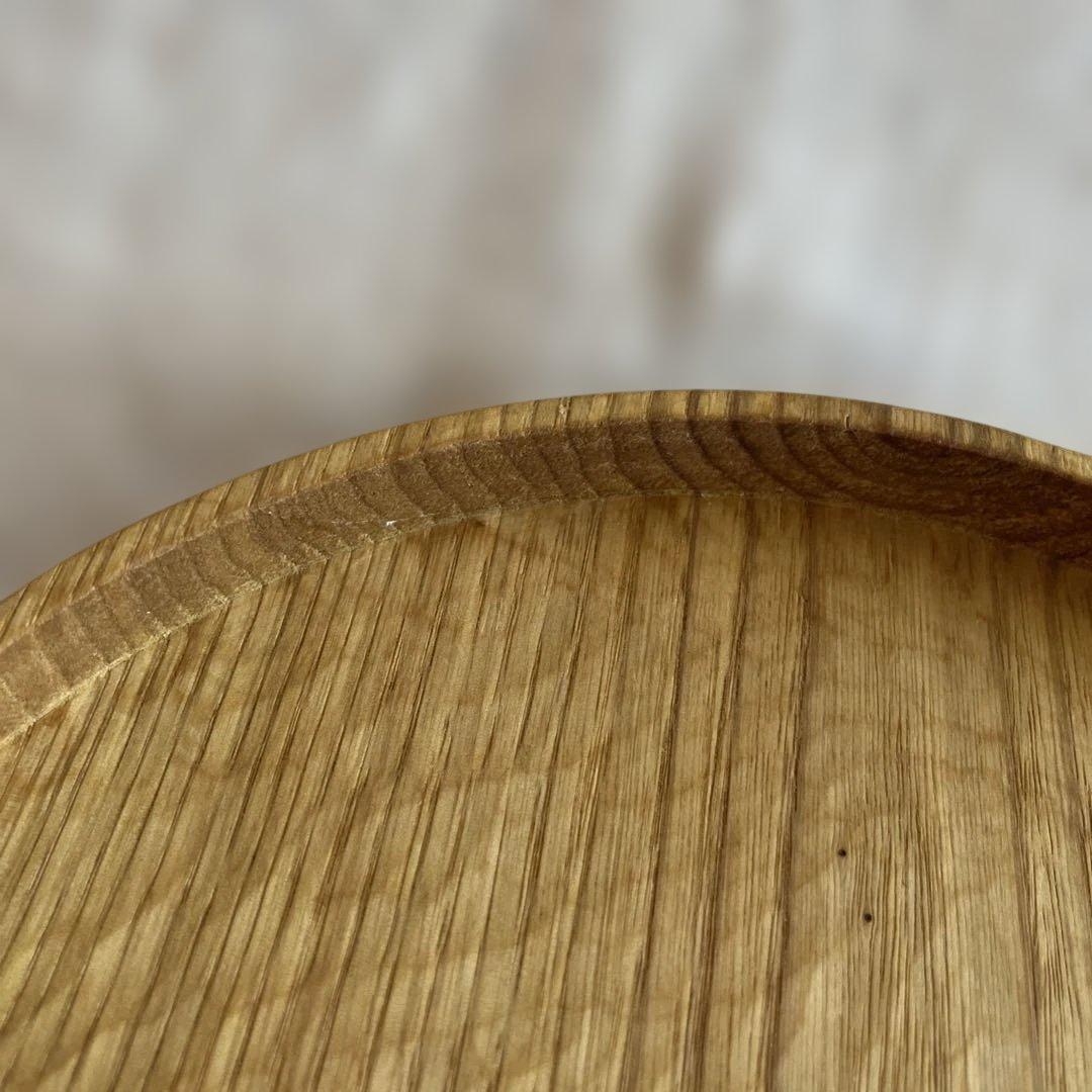 村上圭一　栗　お盆　24cm