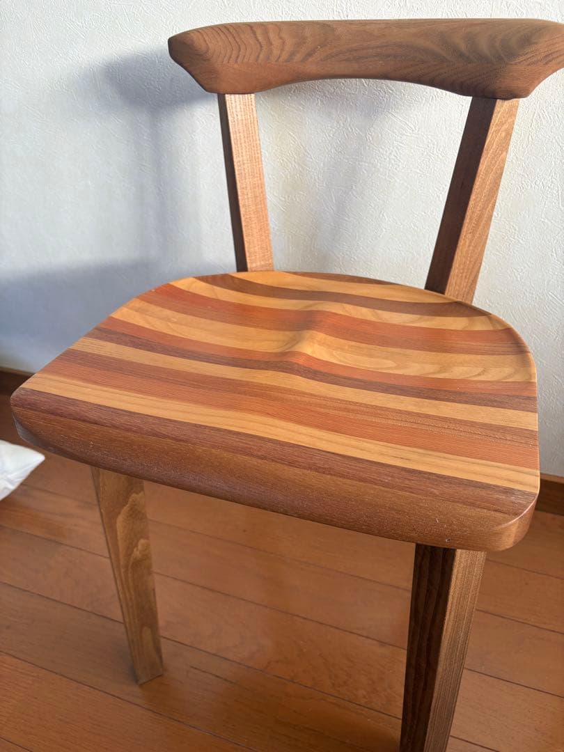 木製 チェア ハンドメイド 椅子 天然木