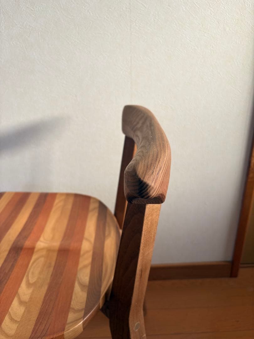 木製 チェア ハンドメイド 椅子 天然木