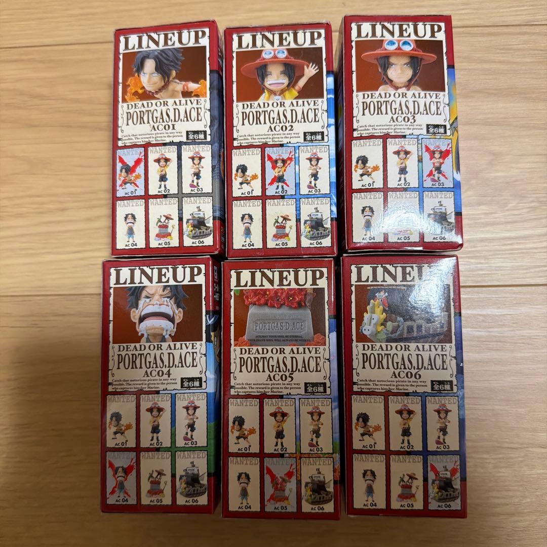 最終値下げ‼️ ワンピース ワーコレフィギュア HISTORY OF ACE 6体