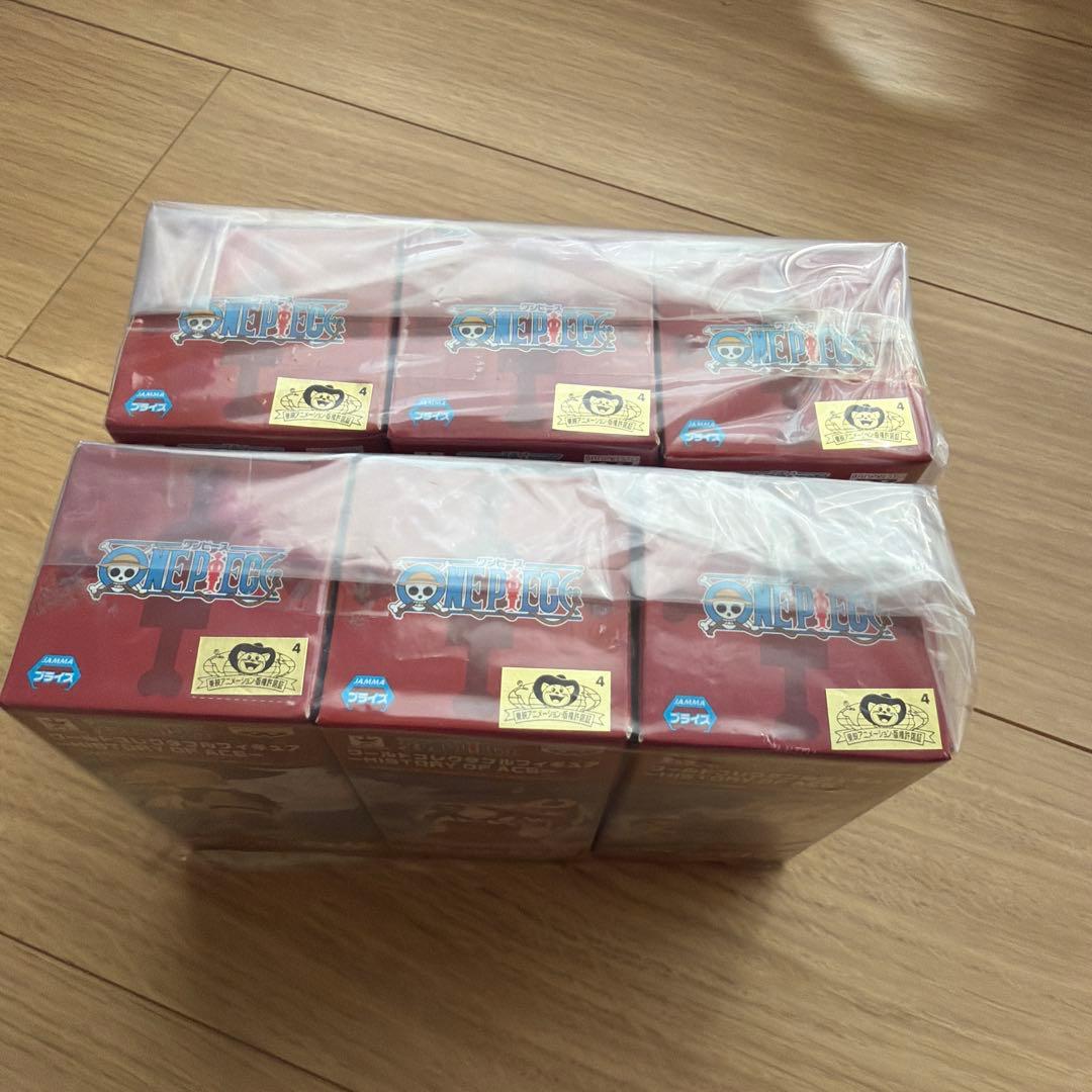 最終値下げ‼️ ワンピース ワーコレフィギュア HISTORY OF ACE 6体