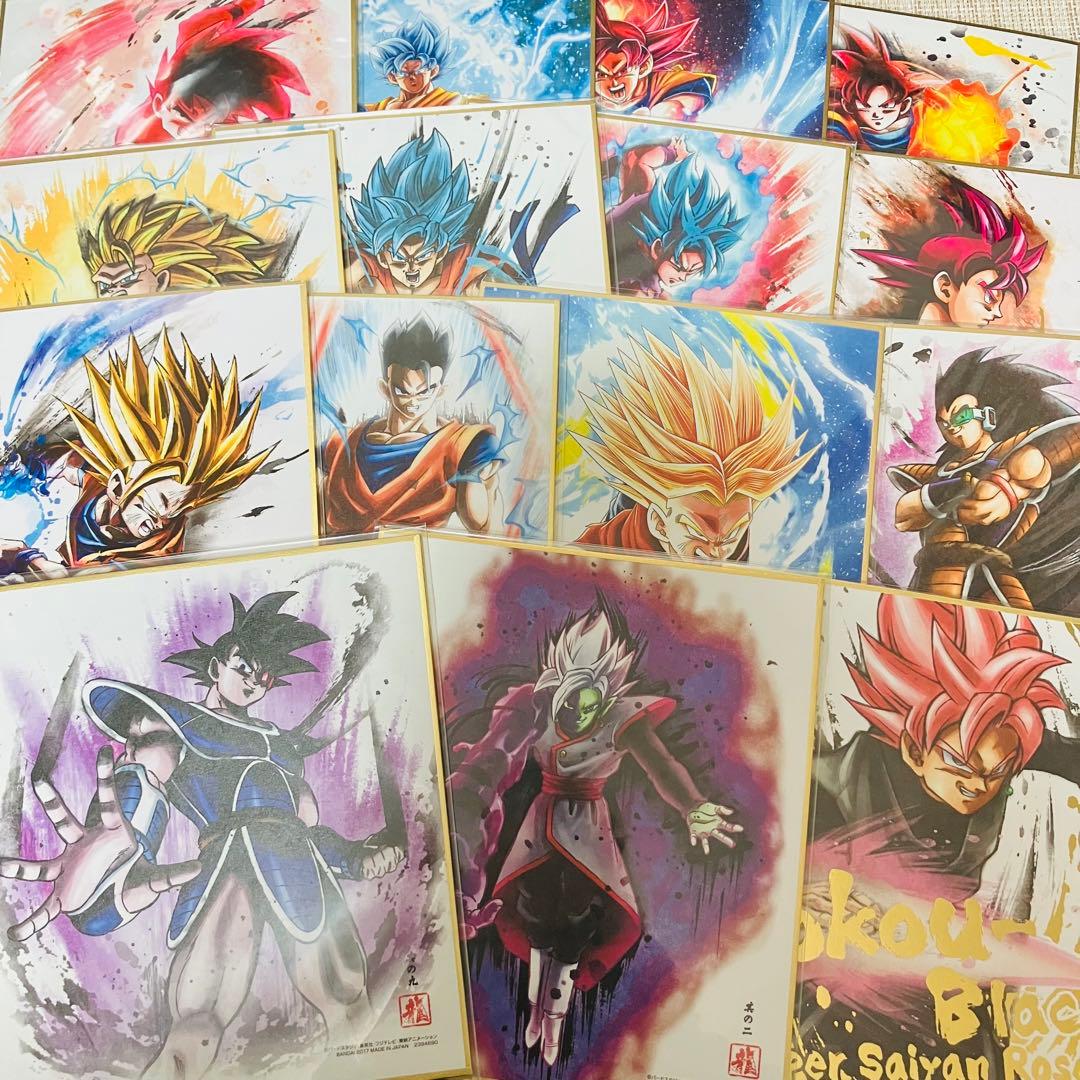 ドラゴンボール 色紙アート 30枚まとめ売り Dragon Ball 色紙ART