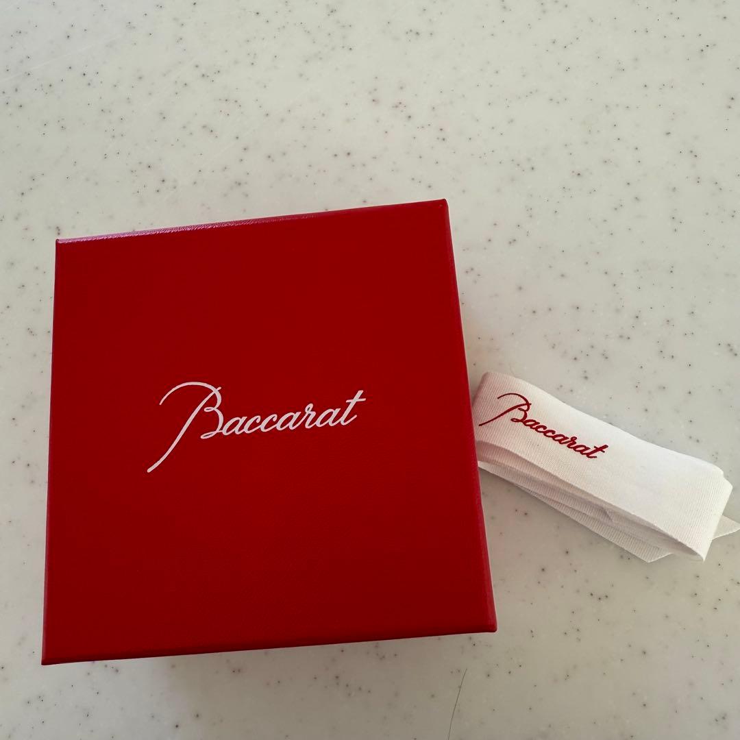 Baccarat バカラ新品未使用★ラッキーバタフライ 赤