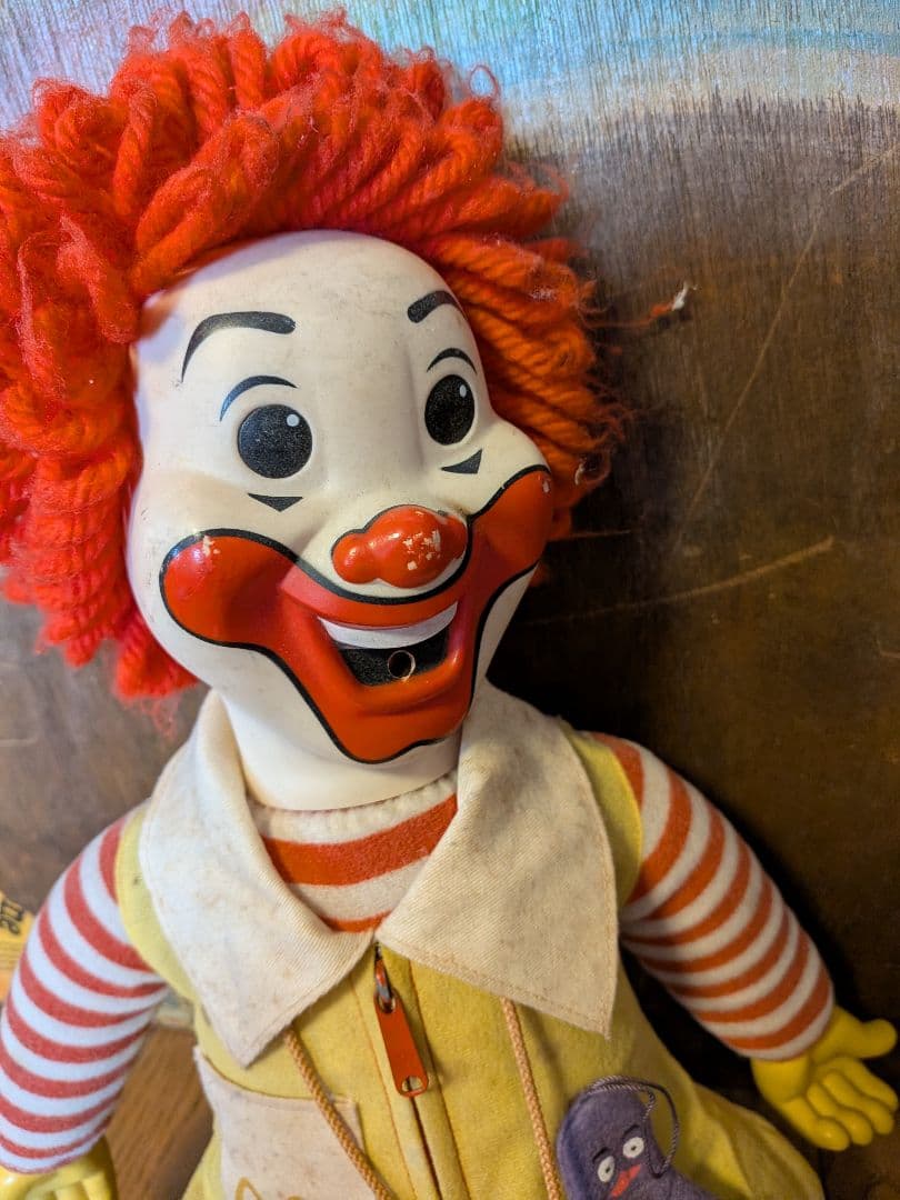 ロナルド・マクドナルド ぬいぐるみ