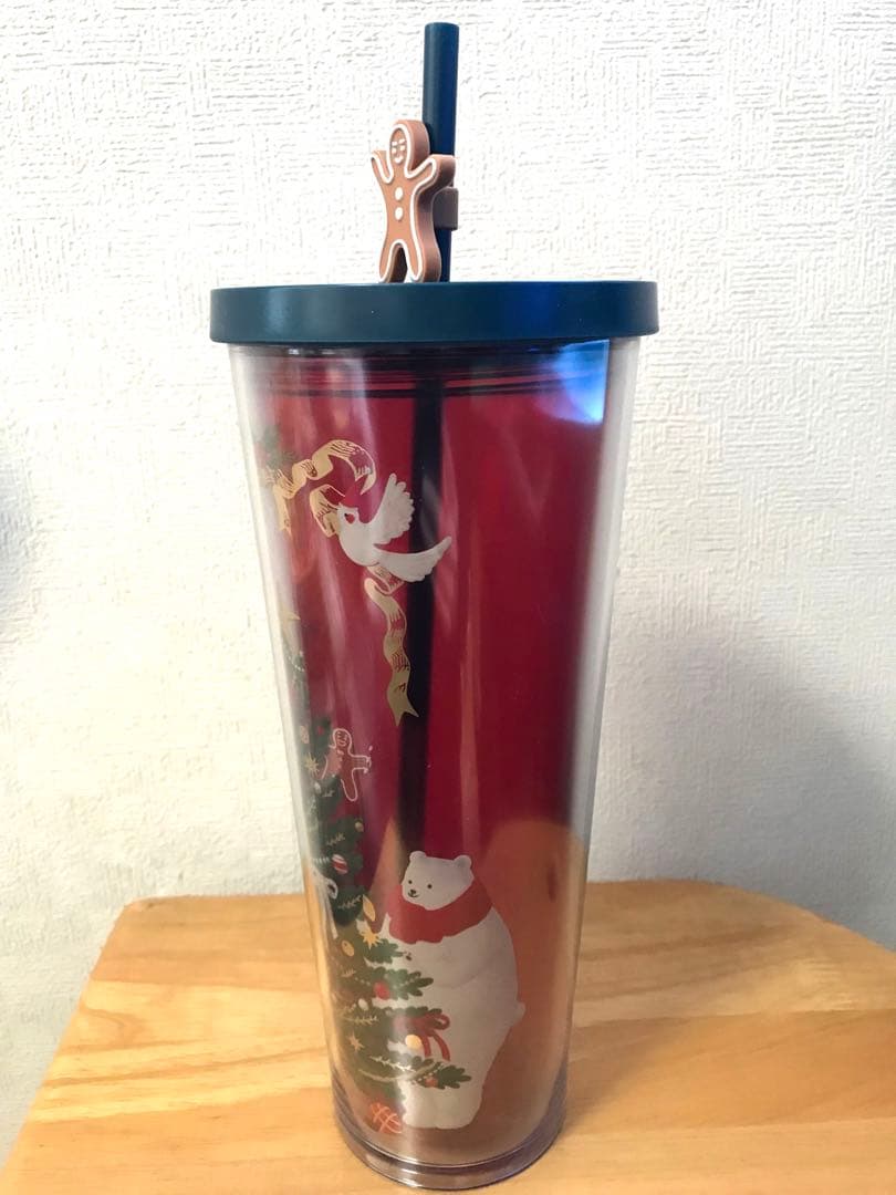 【新品未使用】STARBUCKS海外限定★スタバタンブラー　ホリデー　クリスマス
